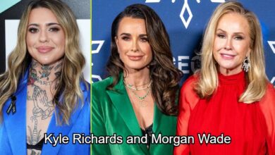 Kyle Richards and Morgan Wade