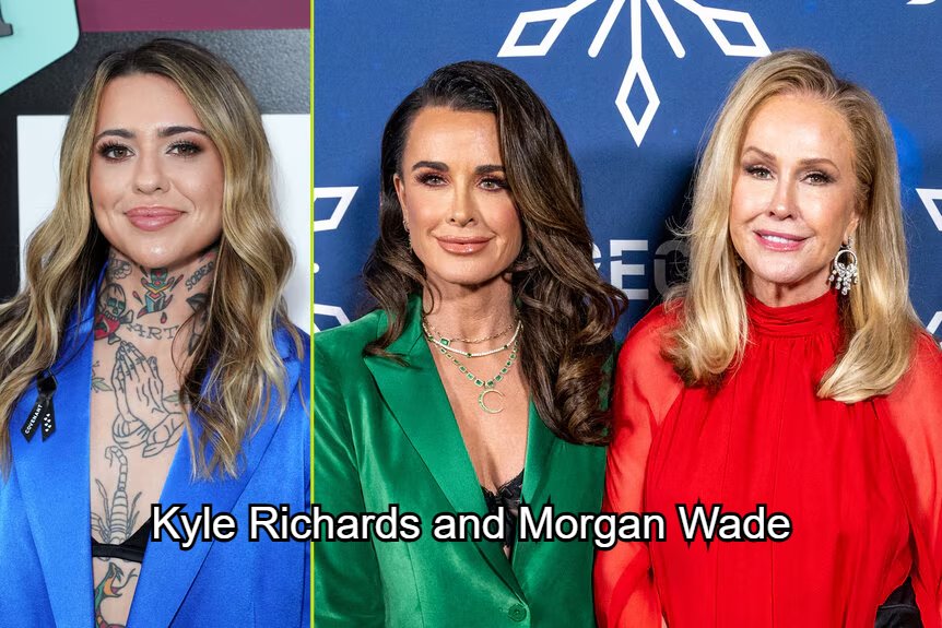 Kyle Richards and Morgan Wade